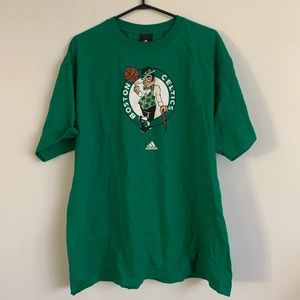 Adidas Boston Celtics Logo Tee